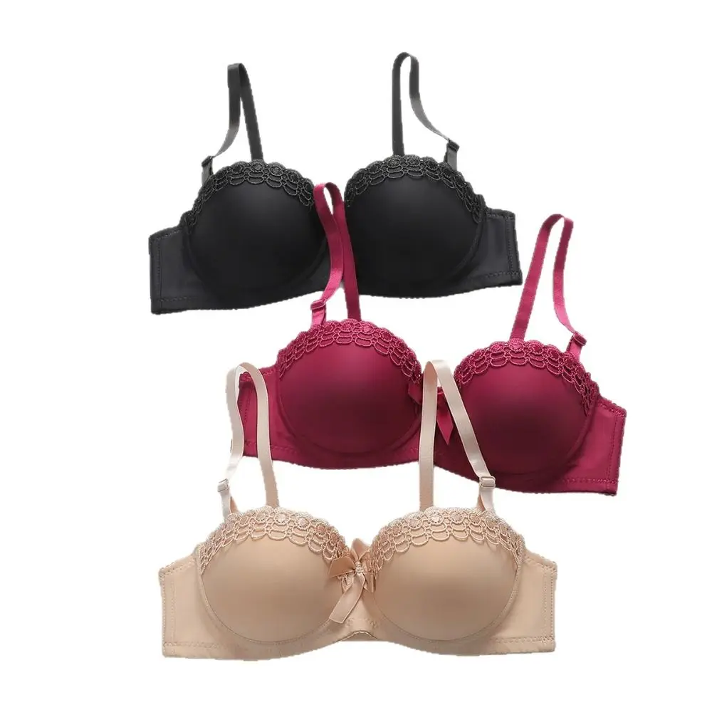 حمالة صدر عميقة على شكل حرف V مقاومة للصدمات ومضادة للترهل من الدانتيل حمالات صدر ملابس داخلية حمالات صدر للنساء هدية