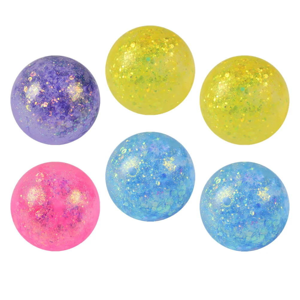 

6 Pcs Decompression Ball Sensory Toys Squeeze Balls Stretch Reliever Fidget