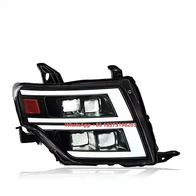 

SJC Auto Car Headlight for Pajero V97 Headlight Assembly 06-21 V93 Modified LED Daytime Running Lights