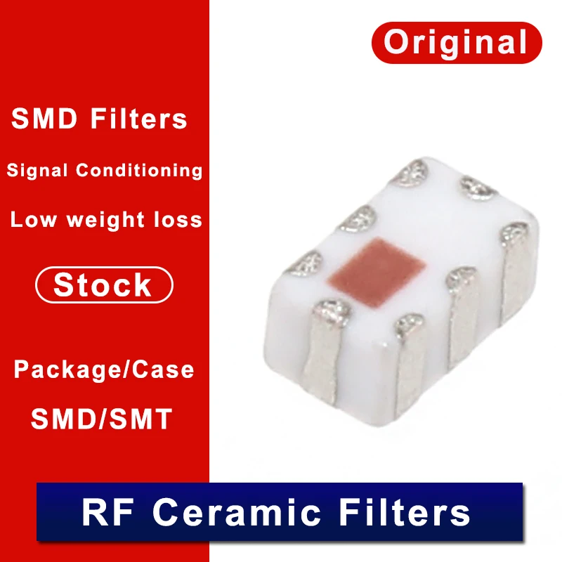 50PCS  5515BP15C975E  4900 MHz ~ 5875 MHz  Band Pass Filters 5.5GHz 712-5515BP15C0975001ETR-ND