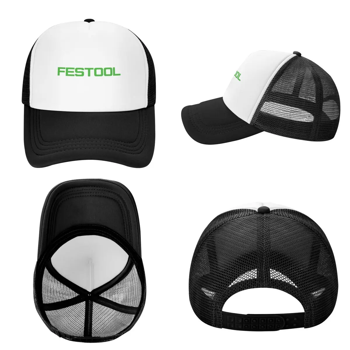Festool Powertool Logo Cap Fashion Mesh Baseball Caps Adjustable Hat Hip Hop Summer Unisex Baseball Hats