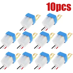 10PCS Automatic Auto On Off Photocell Street Light Switch DC 12V 24V AC 220V 50-60Hz 10A Waterproof Photo Control Sensor Switch