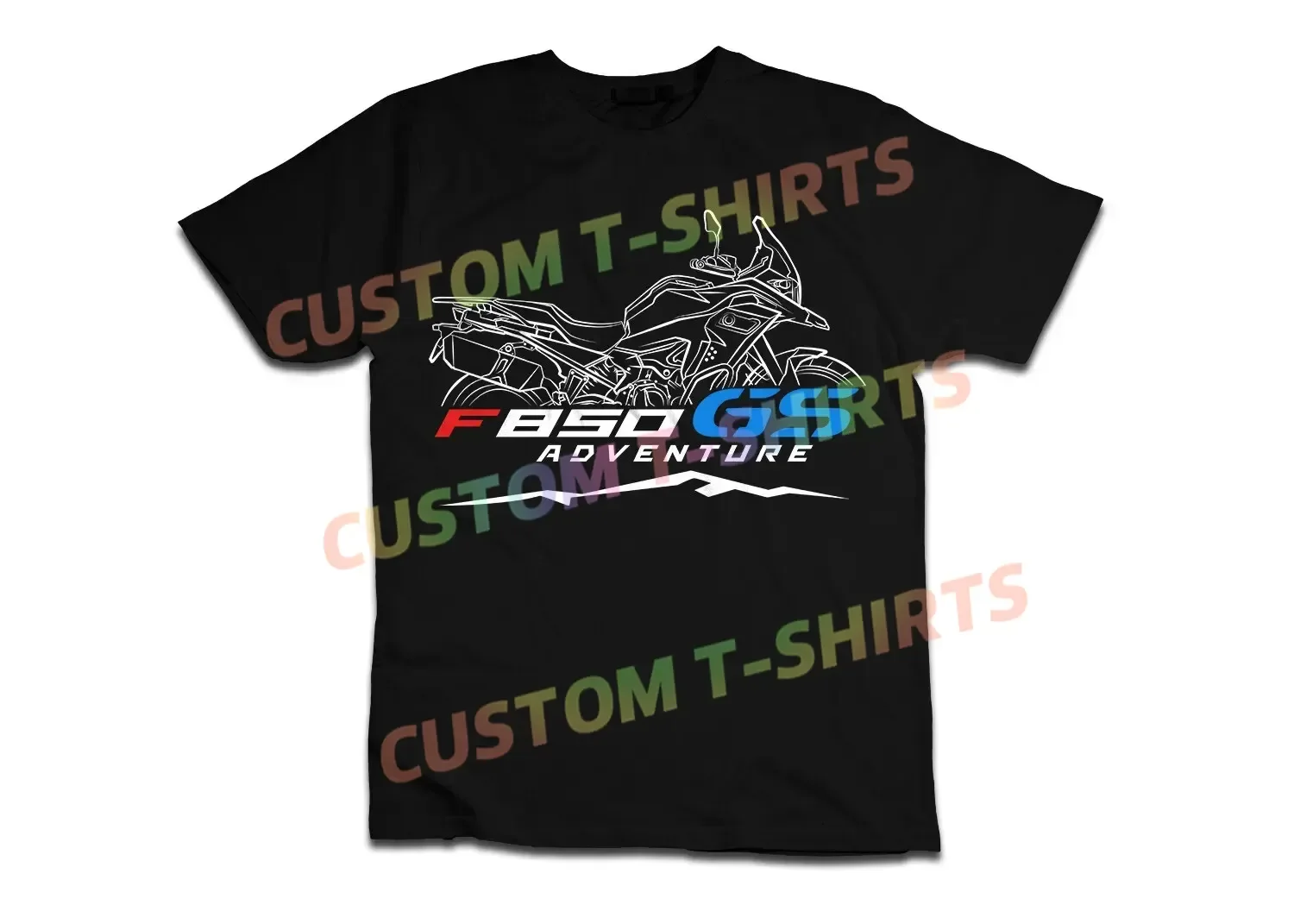 

2025 Men T Shirt Casual F850GS Adventure Motorcycle for ADV Riders T-shirt Graphic Summer Short Sleeves 100% Cotton S-3XL Tee
