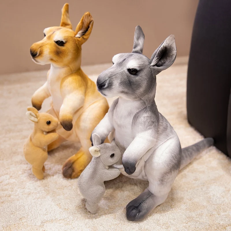 Mother and Child Series Penguins Koalas Tigers Kangaroos Sloth Dolphin Combination High quality Plush Animals Toys Birthday Gift