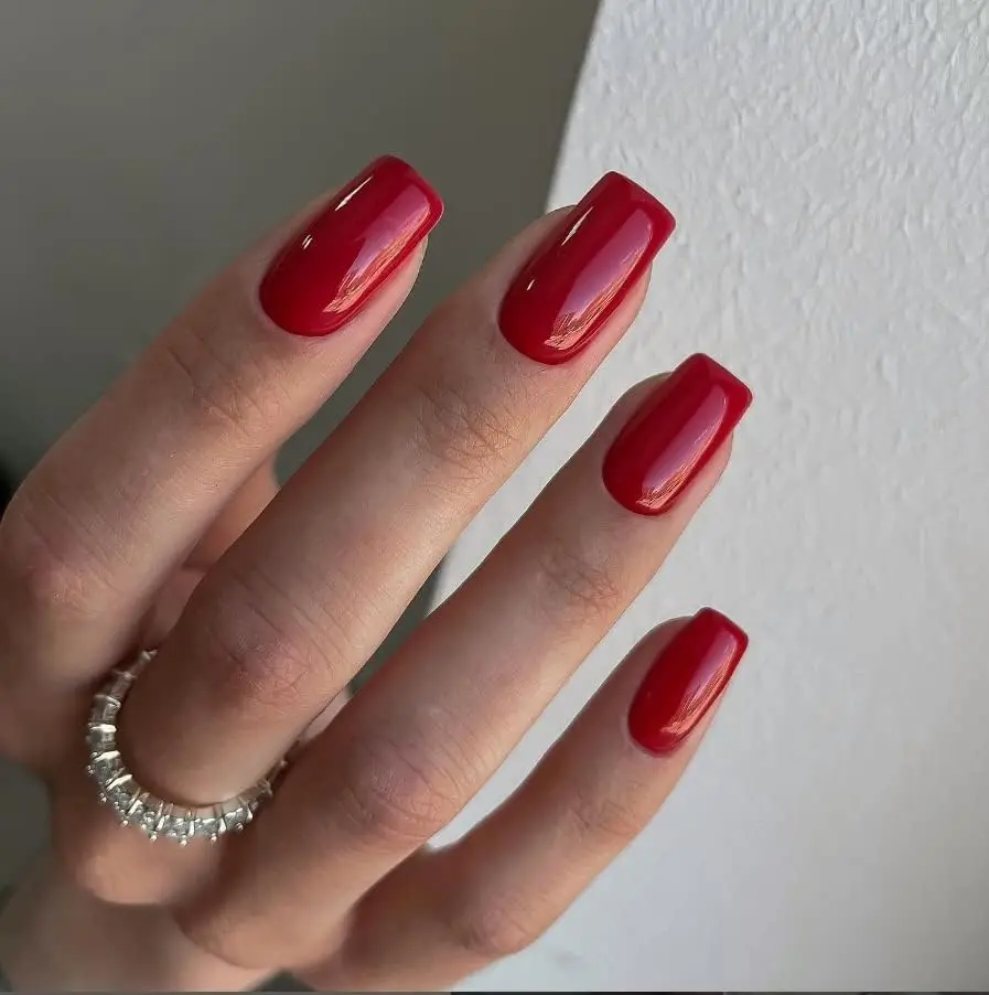 ARTAUG 24PCS Kurze Quadratische Weiße Solide Volle Abdeckung Volle Abdeckung Gefälschte Nagel Set Günstige Nägel Sommer Nägel Zarte Nagel – Detail 2