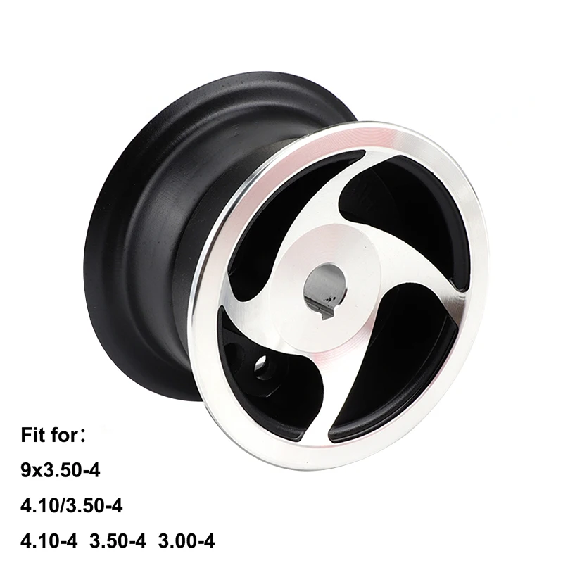 

4.10/3.50-4 4.00-4 3.00-4 Wheel Rim Hub Aluminum Alloy 4 Inch Wheel Hub for Electric Scooter MIni Motorcycle Go Kart ATV