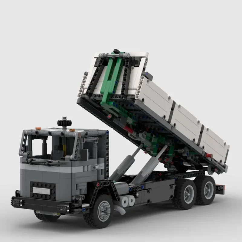 MOC-98798 City Construction Site Exclusive Cargo Loader Building Block Model, 1308 Parts, Birthday, New Year, Christmas Toy Gift