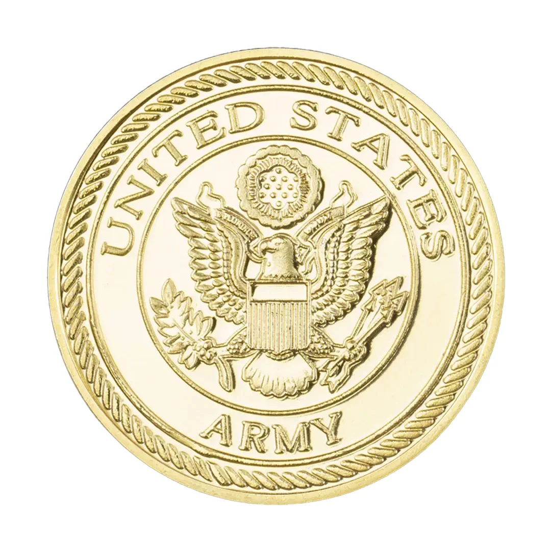 عملة تذكارية للفرقة 101st المحمولة جواً للجيش الأمريكي، لوحة ذهبية، مراوح عسكرية، عملات معدنية قابلة للجمع