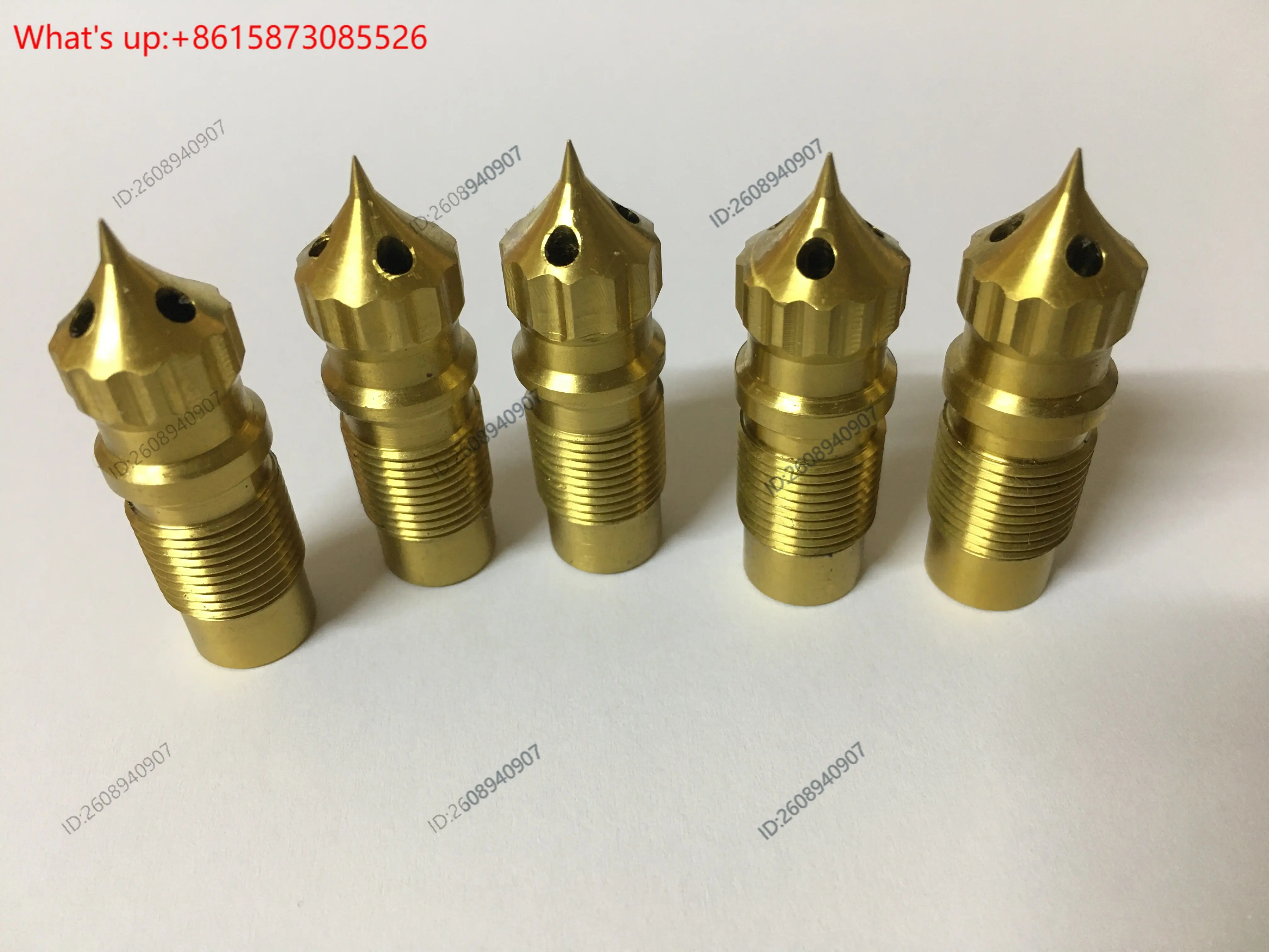 Hot runner hot nozzle tip accessories beryllium bronze nozzle core single point tip nozzle point gate