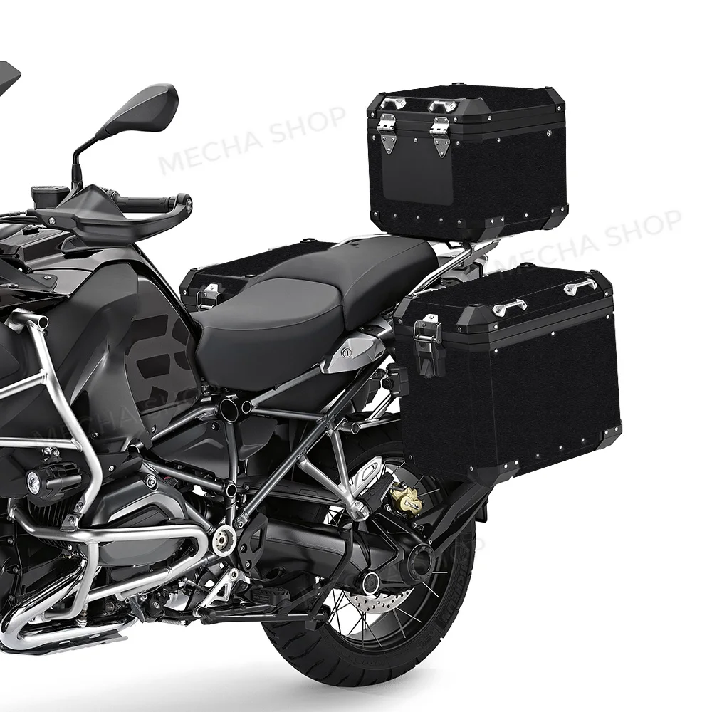 For R1200GS R1250GSA F750GS F850GS Frosted Motorcycle Suitcase Anti-Slip Stickers Kit Top Side Box Luggage Case Decor Decal