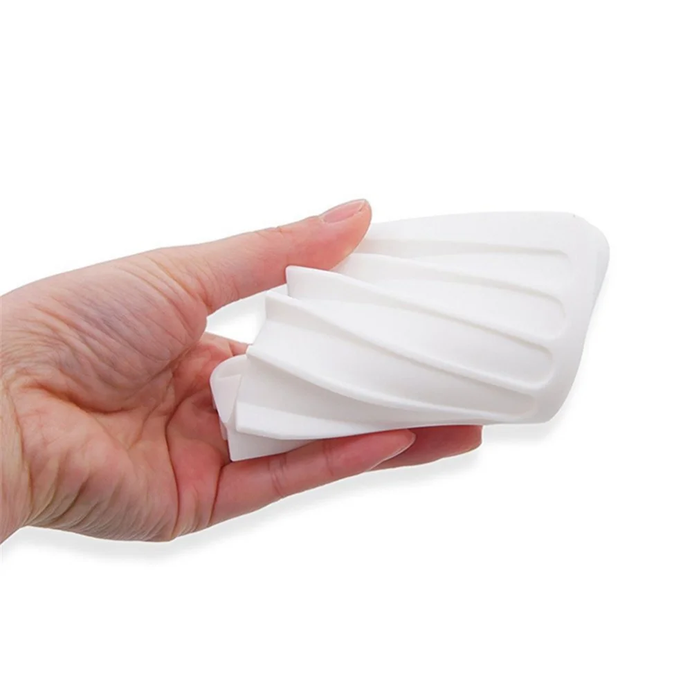 Silicone Soap Dish Draining Holder Bathroom Kitchen Organizer Eco-Friendly Non-Slip Sponge Tray Shower Accessories Rapid Drain