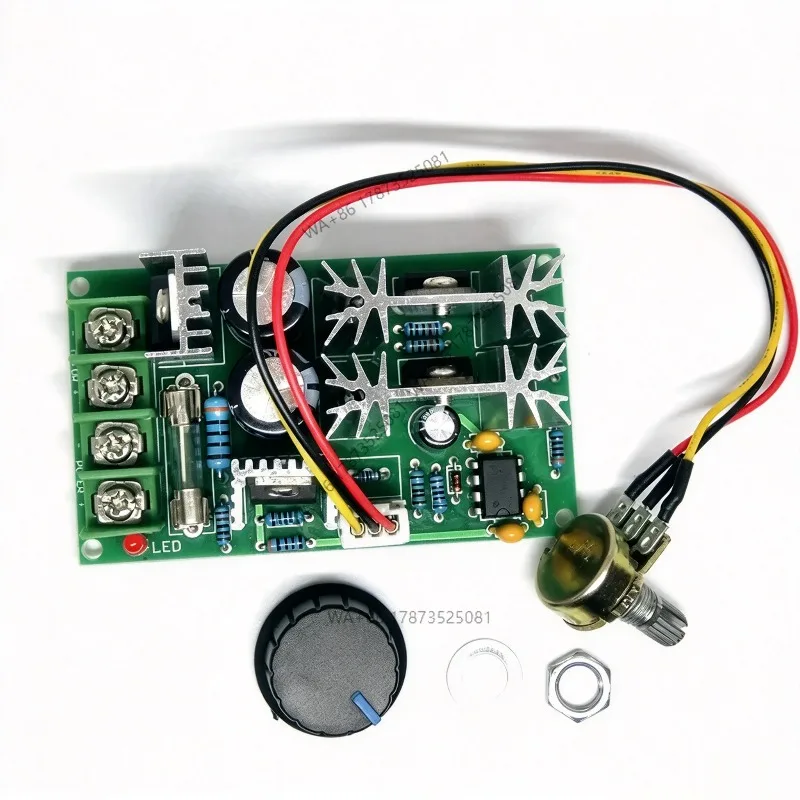 DC10-60V DC 10-60V Motor Speed Control PWM Motor Speed Controller Switch 20A Current Voltage regulator High Power Drive