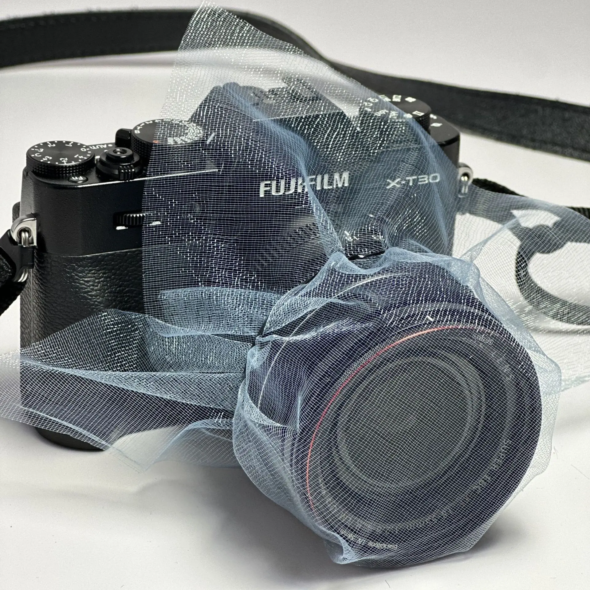 7-Piece Organza Lens Filter Set (Random Colors; Elastic Bands Included) – Exquisite Lens Covers for DSLRs and Mirrorless Cameras