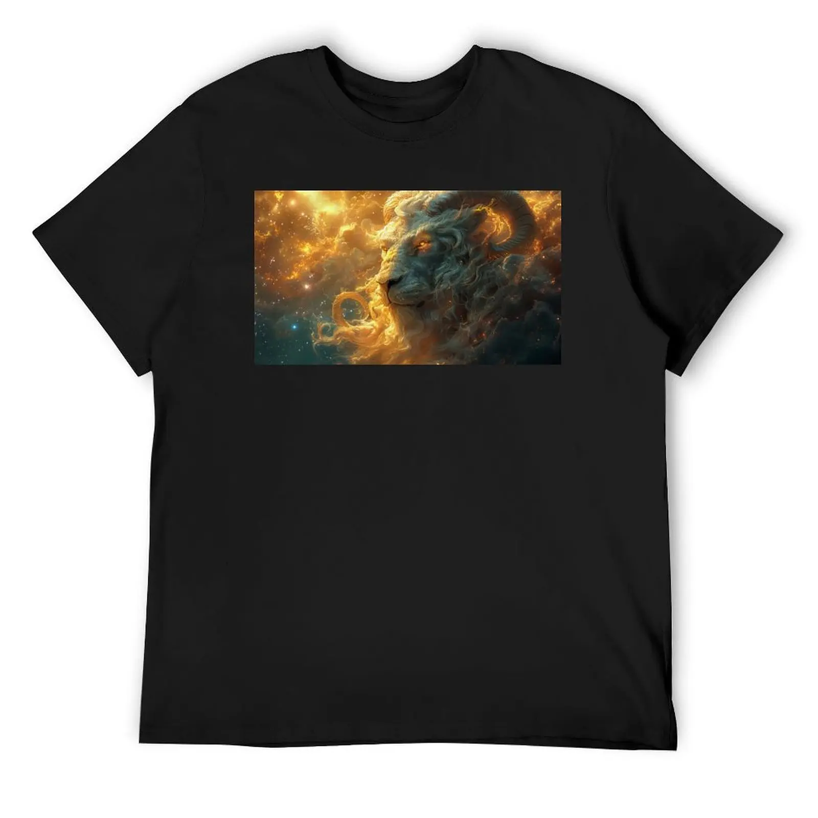 

Aries Rising Leo (Variation) T-Shirt summer shirt Short sleeve tee graphic shirts black t-shirts for men