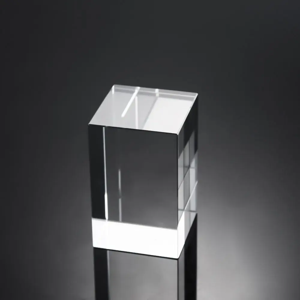 Solid Jewelry Display Riser Stands K9 Crystal Polished Collection Show Holder Stereoscopic Transparent