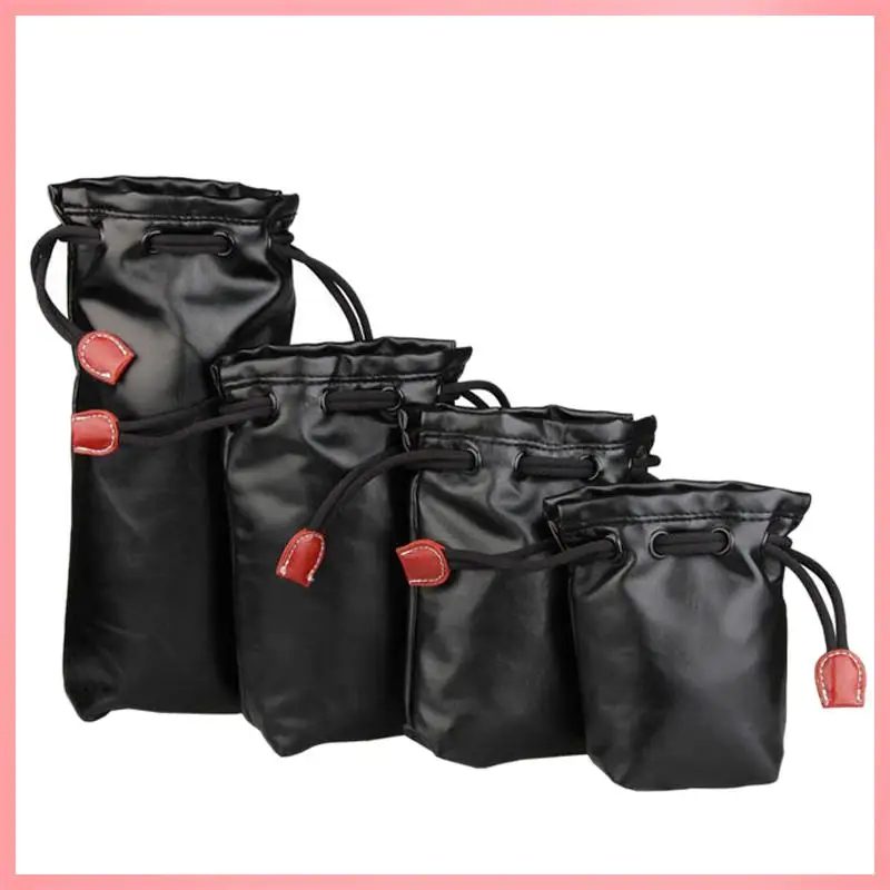 

N91R-Soft Shockproof Protective Camera Lens Bag Pouch Cover For SONY Nikon Canon Fuji Olympus PU LENS Bag XL