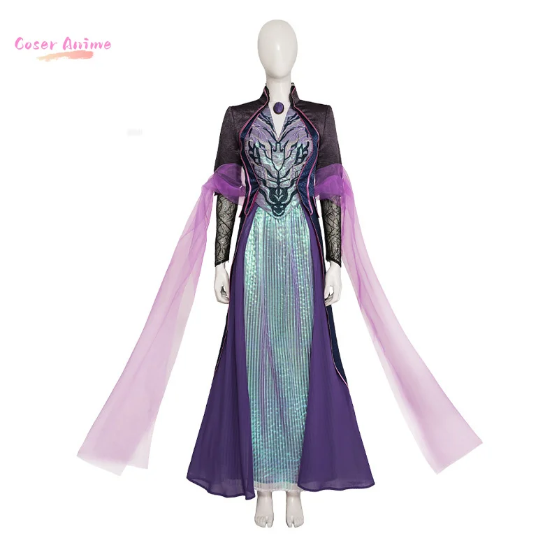 فيلم أجاثا هاركنيس تأثيري أجاثا كوس جميع على طول زي جديد أنيق معطف على شكل ثوب شال اكسسوارات مجموعة حفلة عيد الميلاد مجموعة كاملة