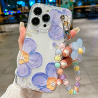 Flower Clear Case For Samusng Galaxy S25 S24 Ultra S22 S23 Plus S21 FE A16 A54 A35 A14 A33 A52 Colorful Sun Flower Charm Cover