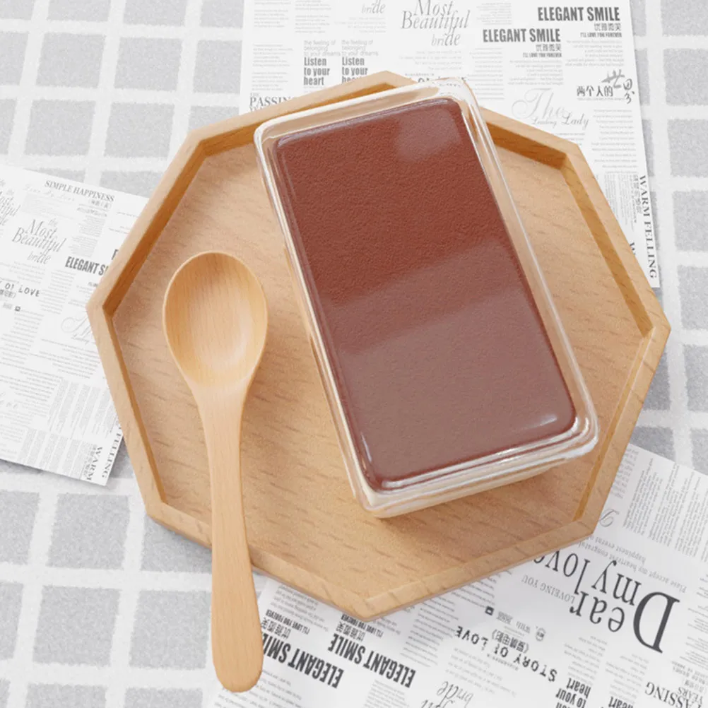 

25 Pcs Mousse Cake Box Holder with Lid Clear Carrier Cupcake Boxes Mini Transport Container Bakery Transparent Storage