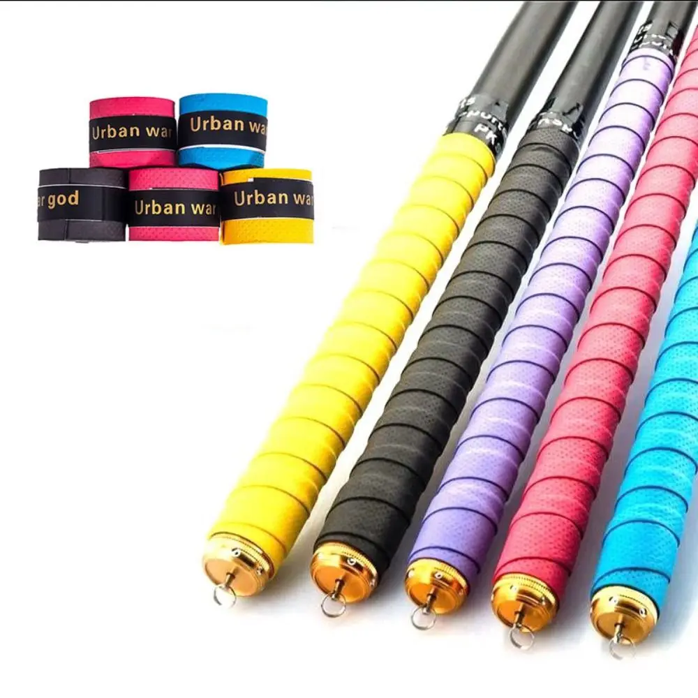 테니스 땀 테이프 미끄럼 방지 자전거 핸들 바, 배드민턴 라켓 그립, 탄성 땀띠, 낚싯대 덤벨 보호 
