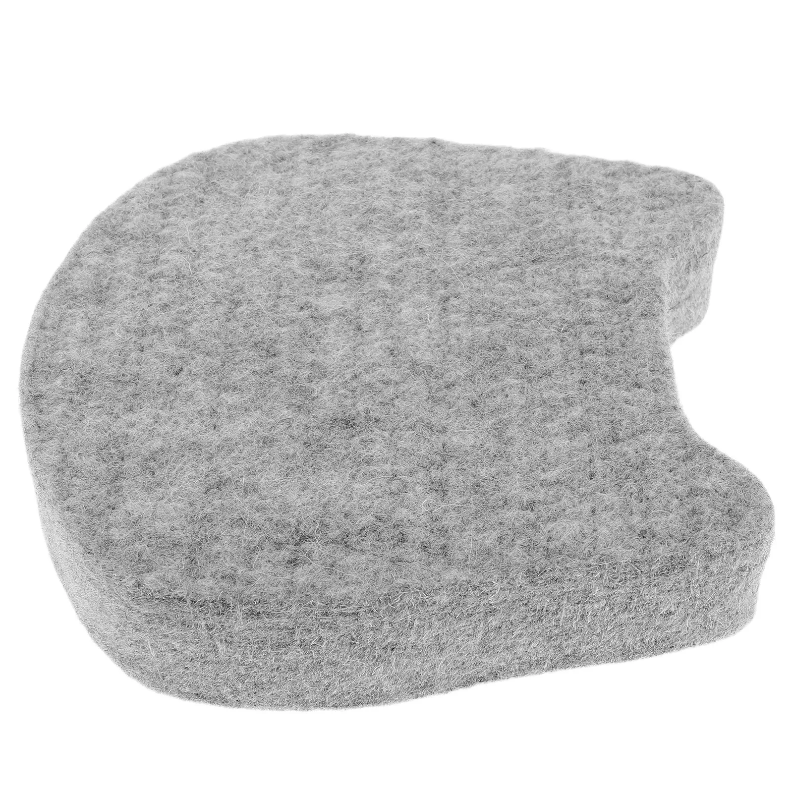 Thick Wool Needle Felting Pad 15x15x3cm Heavy Duty Felt Workstation Mat for DIY Crafts Felting Supplies Natural Felt Base Block