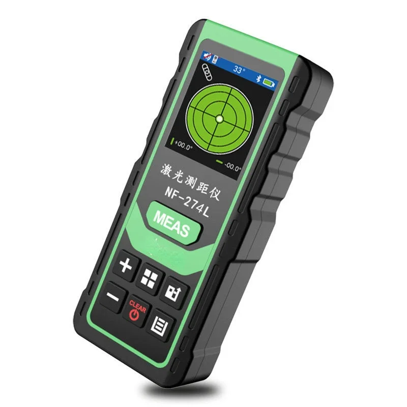 Laser Range Finder Handheld Electronic Infrared Green Light Distance Measuring Room Instrument Outdoor