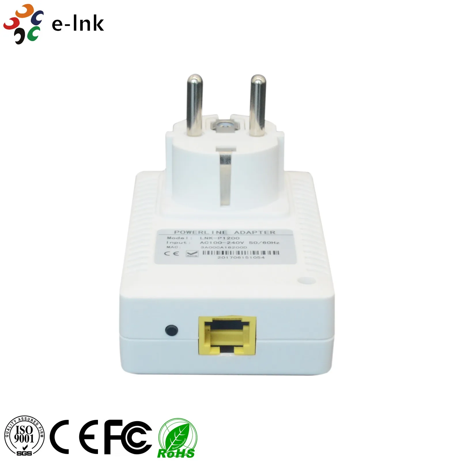 Mini adapter Powerline HomePlug AV 1200 Mbit, obsługa TR-069