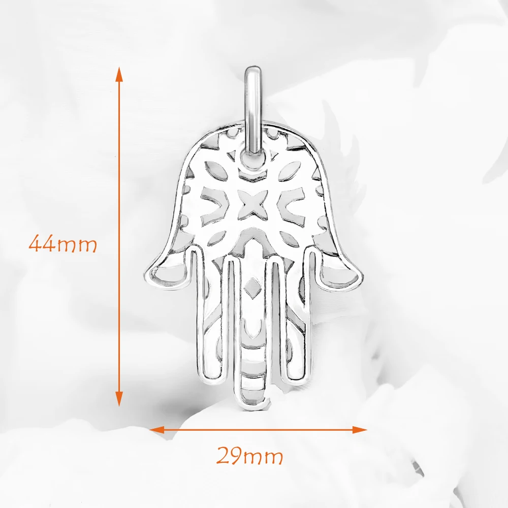 Pendant Hand of Fatima Brand New Fashion Glam Jewelry Europe 925 Sterling Silver Accessories Gift For Women Men
