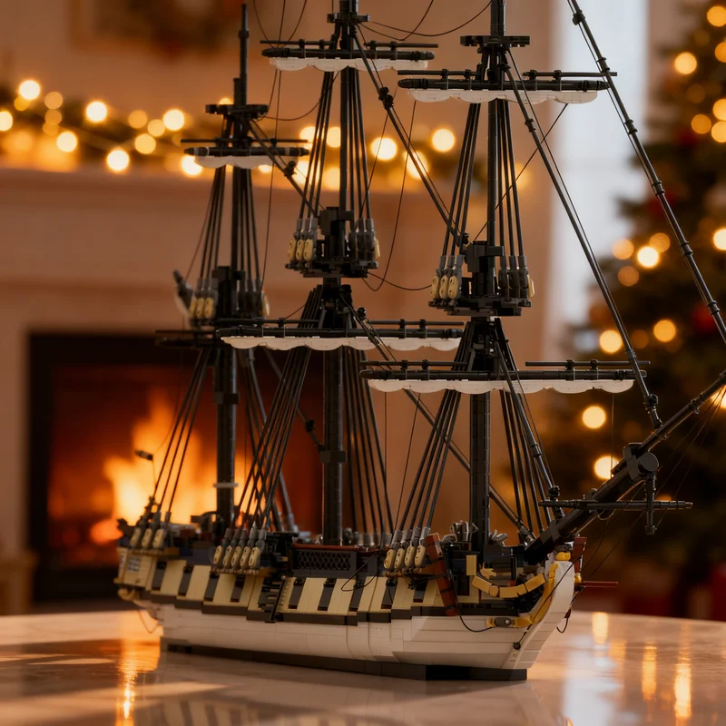 4643pcs MOC IFN Eminente Pirates Model Building Blocks Construction Christmas Gifts Toy Creative DIY Idea Education Brick Kids
