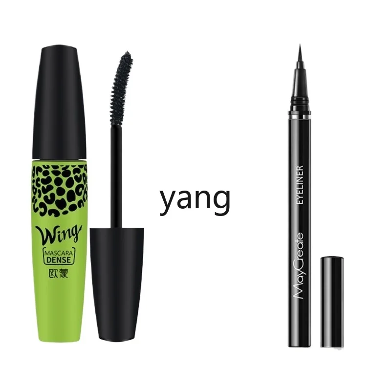 CX Mascara Female Long Lasting Waterproof Long Curling Not Smudge Smear-Proof Makeup Lengthened Encryption