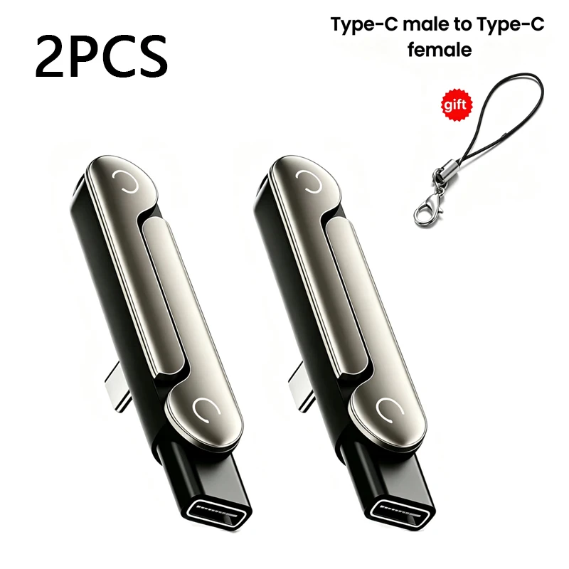 USB Typ-C Flaches Ladekabel mit Unsichtbarer Stütze, Faltbarer Telefonhalter, 240W Ladekabel-Halterung