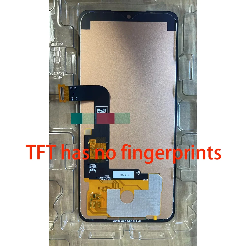 Testowany ekran TFTAMOLED LCD do LG G8X G V50S ThinQ Wyświetlacz LCD z ramką Ekran dotykowy Digitizer LG G8X G V50S Cienka wymiana