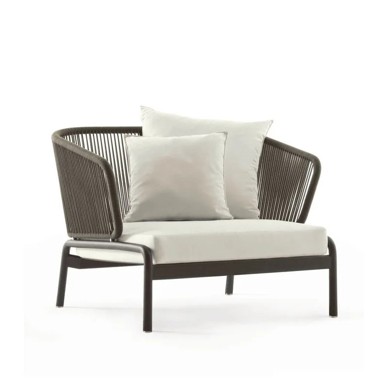 Outdoor sofa, villa outdoor courtyard garden leisure rattan sofa