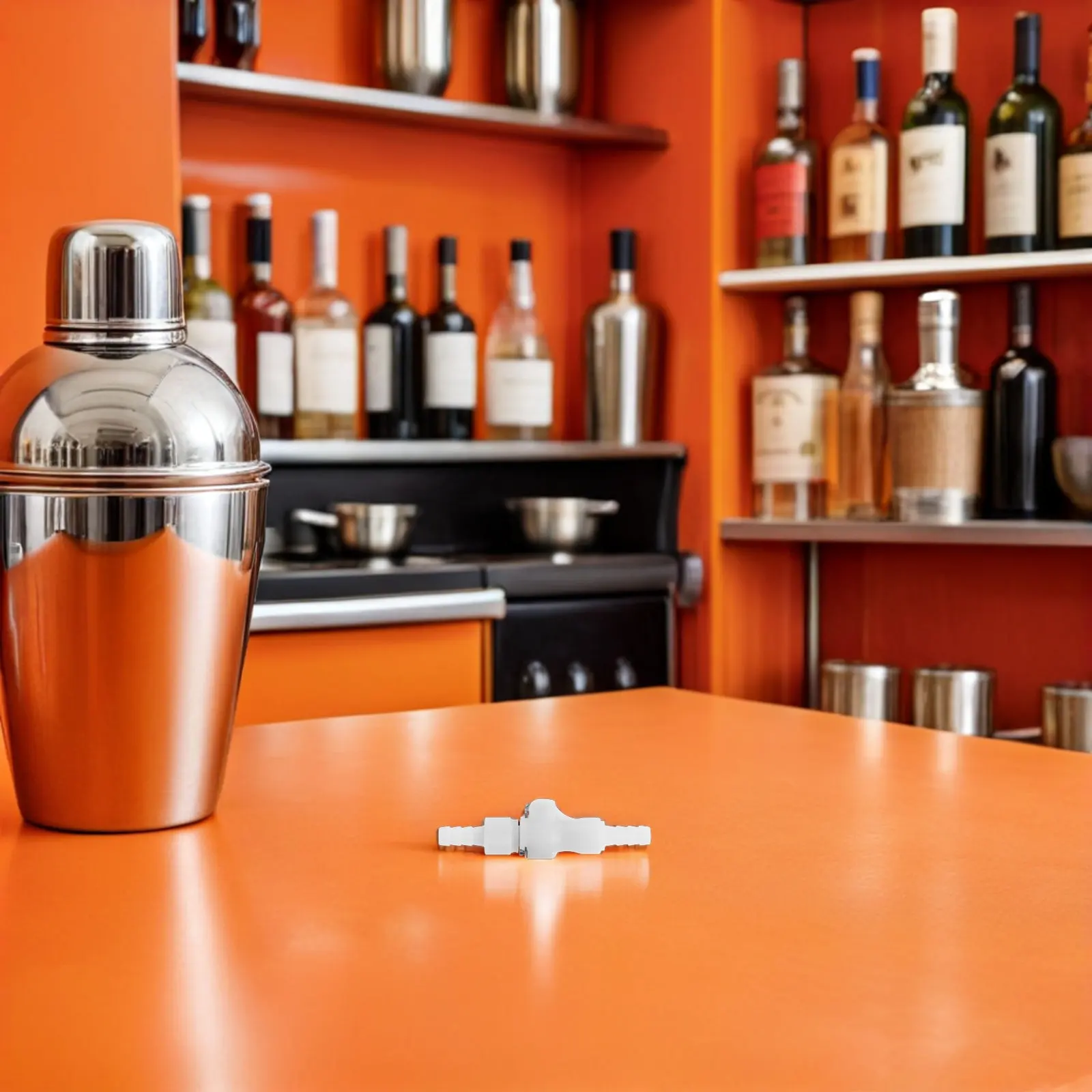 Beer Line Barb Connector Food Grade Quick Disconnect Plastic Valve Draft Beer Tubing Keg Hose Connector Leak Proof