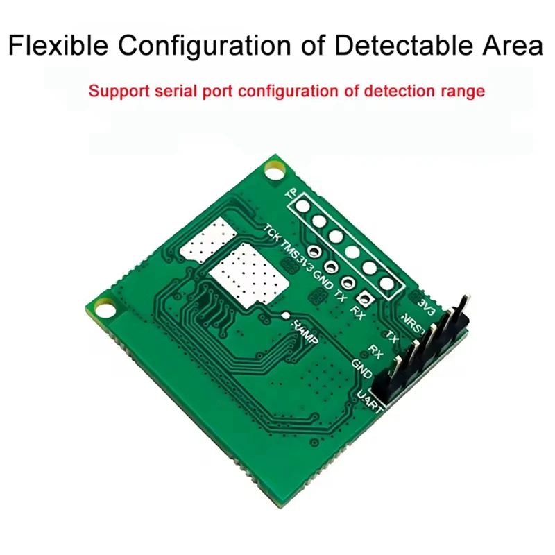 60Ghz Millimeter Wave Radar Passenger Flow Statistics Sensor Module LD6001C Entrance&Exit Counting Detection