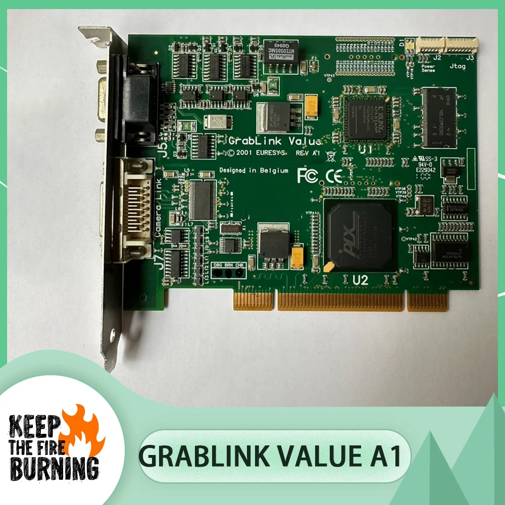 For EURESYS 2001 Grablink Value A1 Camera Link PCI Interface Digital Image Card