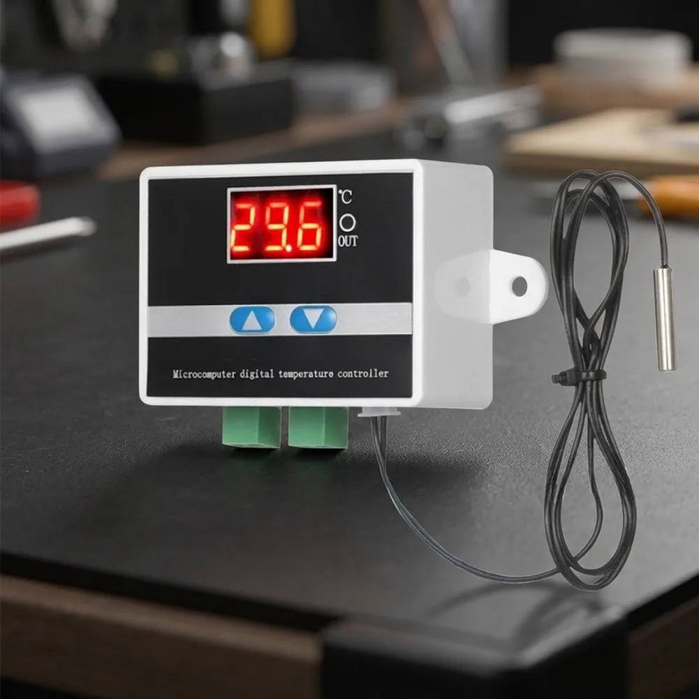 High Precision Digital Temperature Controller For Aquariums Waterproof Intelligent Temperature Socket Control Switch Accessories