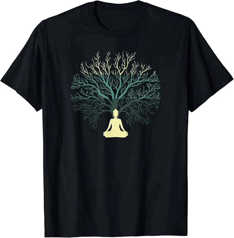 New Limited Tree of Life Yoga, Meditation Buddhism Gift Idea Tee T-Shirt