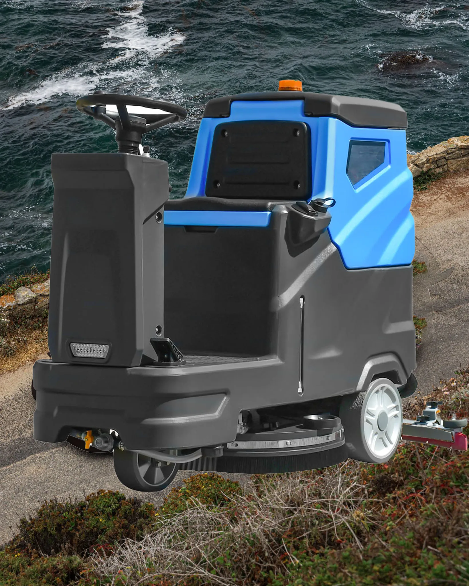 High Performance Street Leaf Collecting Sweeper Hot Selling Lawn Sweeper Excellent Quality