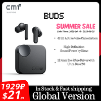 Global Verison CMF by Nothing Buds  with 42 dB ANC Active Noise Cancellation with Transparency Mode  IP54 Bluetooth 5.3