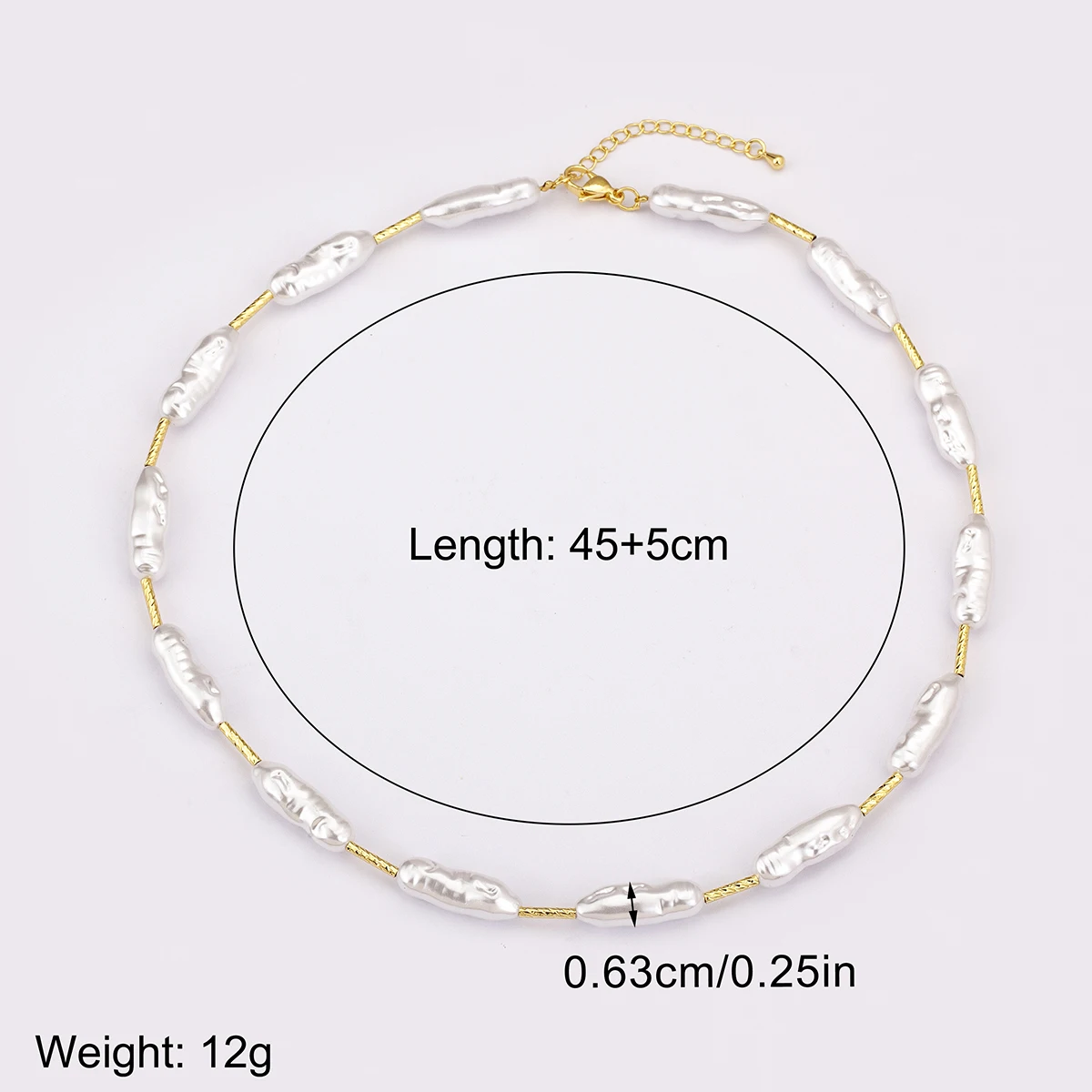 Nidin New Trendy Long Strip Shape Pearl Chain Necklace 2 Styles For Women Lady Wedding Party Light Luxury Jewelry Accessories