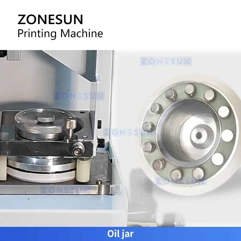 Zonesun Perlengkapan Cetak Pad Printer Pad Vertikal Manual Mesin Cetak Pad Pneumatik ZS-SYY1