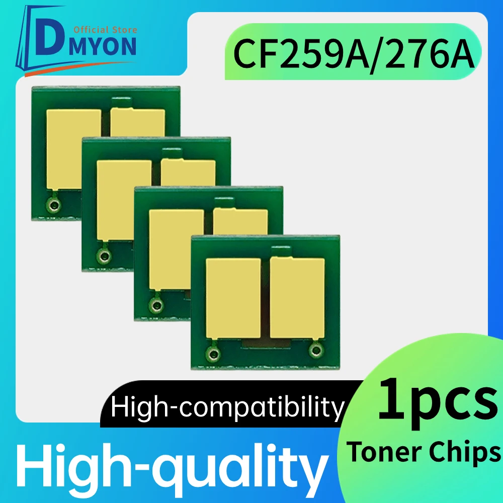 1pcs CF259A CF258A CF276A cartridge chip For HP LaserJet Pro M304 M404 M405/428 Enterprise M406 M407 M403/431 59A 76A toner chip