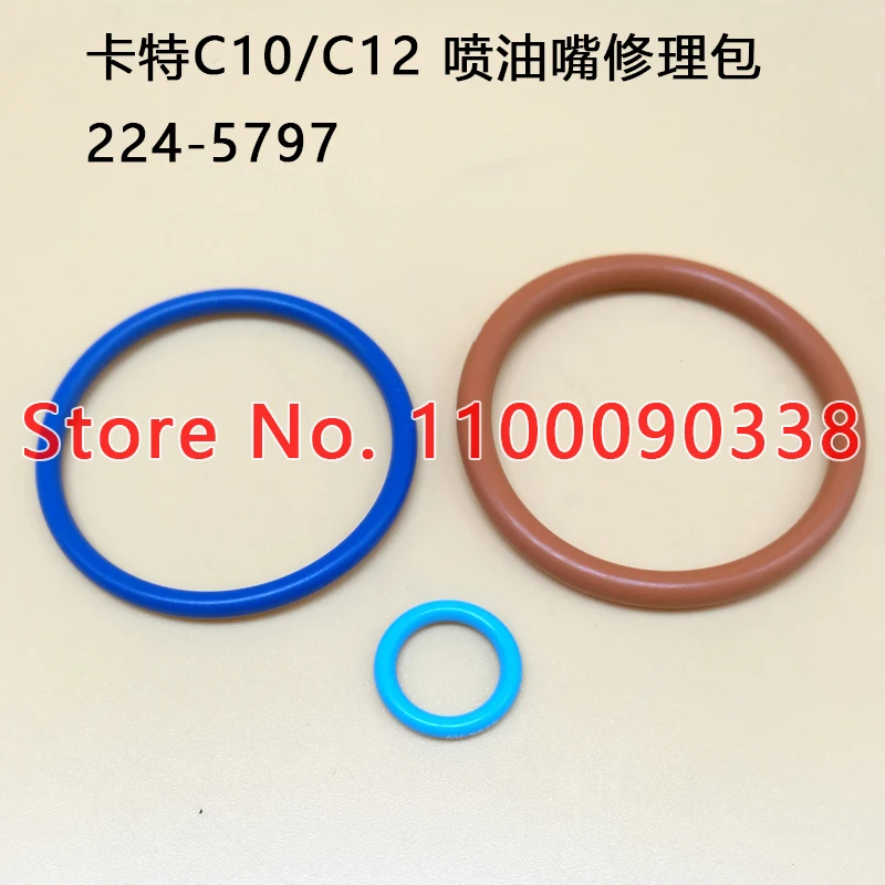 224-5797excavator Accessoires Kat C10 C12 Motor Injector Olie Seal Repair Kit 2245797