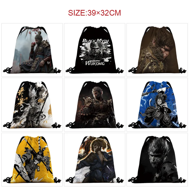 bla-mito-macaco-rei-jogo-impresso-dstring-bapa-saco-de-armazenamento-bookbag-duplo-oulder-saco-material-lona-para-homem