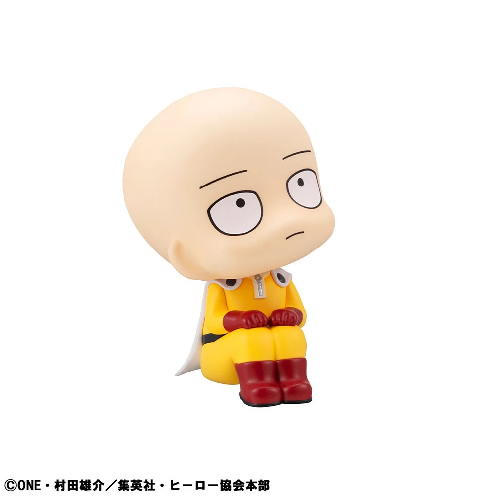 Originale MegaHouse Look Up One Punch-Man Saitama Genos 11CM Action Figure Anime PVC Modello Giocattoli da collezione per ragazzi