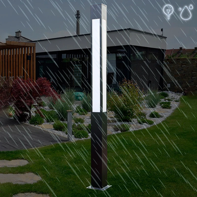DAWN الإضاءة في الهواء الطلق 3M 4M 5M Led أضواء الحديقة الذكية المشهد أضواء حديقة مقاومة للماء