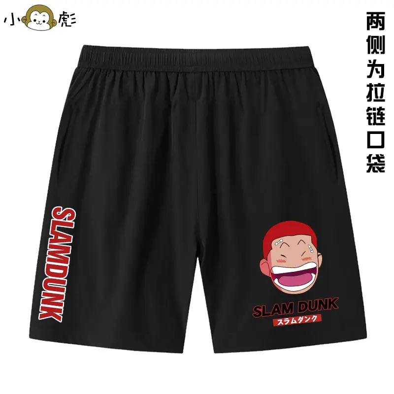 2024 New SLAM DUNK Anime Sakuragi Blossom Road Liuchuan Maple pantaloncini Casual ragazzi e bambine pantaloni a cinque punti per bambini