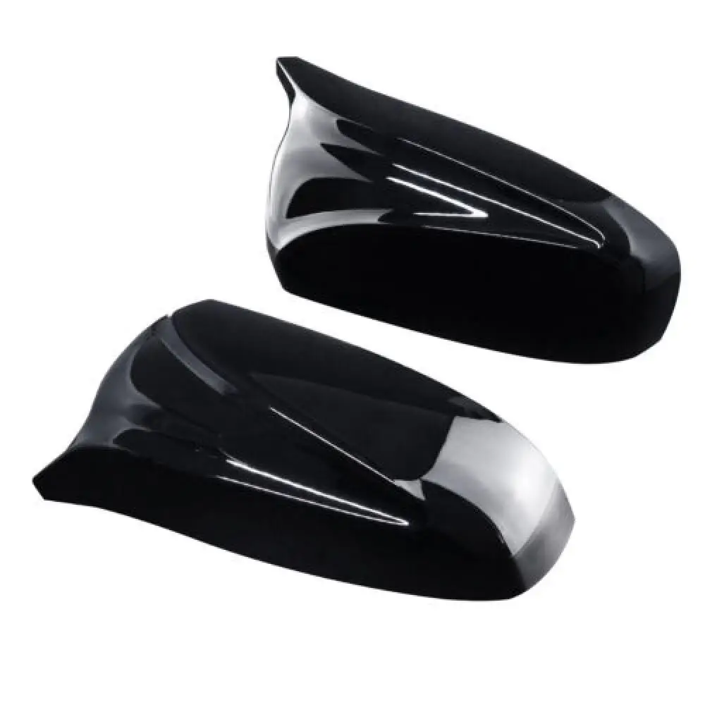 For BMW X5 E70 X6 E71 2007-13 Side Wing Mirror Cover Caps Gloss Black Left+Right