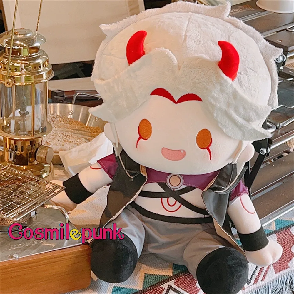 Game Genshin Impact Arataki Itto 40cm Plush Doll Toy Clothes Costume Cosplay Props XM